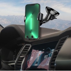 Baseus Osculum Passive Phone Holder - Stylish, Durable, and Versatile for Smartphones - Black